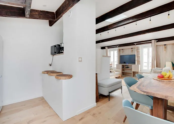 アパート Stunning Duplex 1br- 4p - Notre-dame Cathedral *